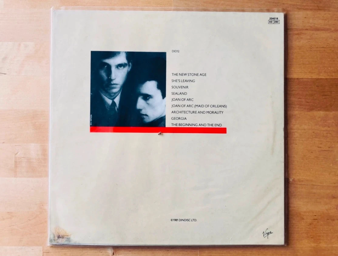 Vinylplaat 33T OMD Architecture & Morality. – photo 2